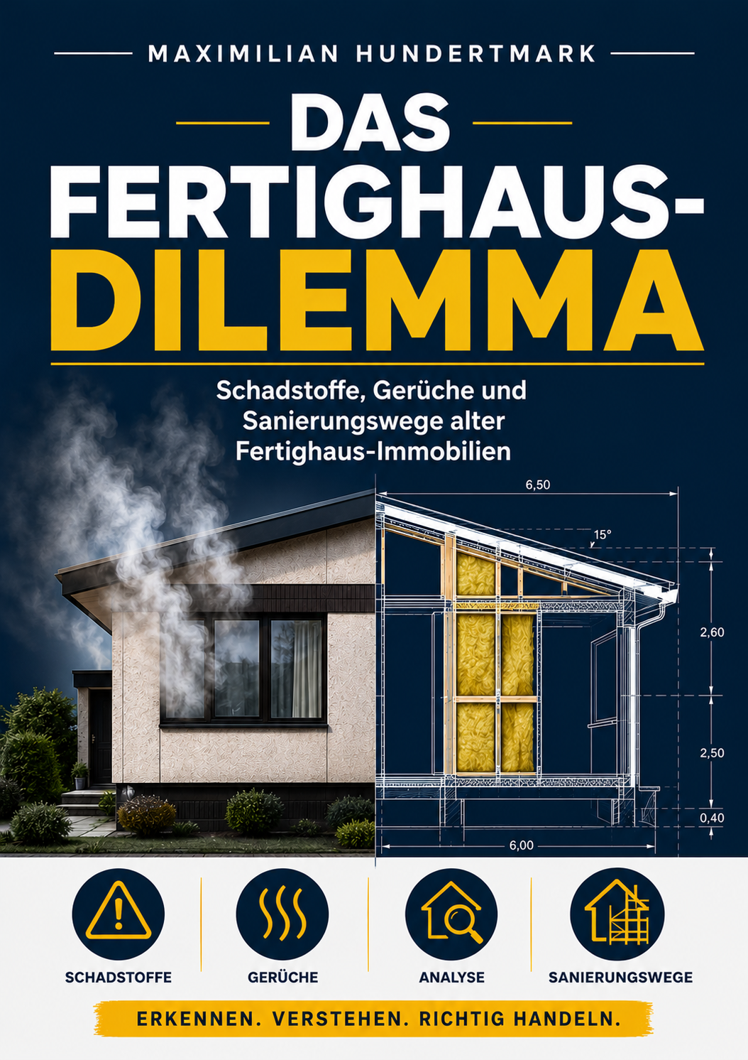 Buchtitel: Das Fertighaus-Dilemma